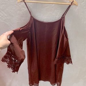 Maurices Dress with cut out shoulders